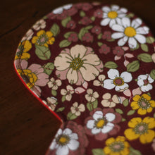 Load image into Gallery viewer, &#39;Maroon Floral&#39; Cloth Menstrual Pad
